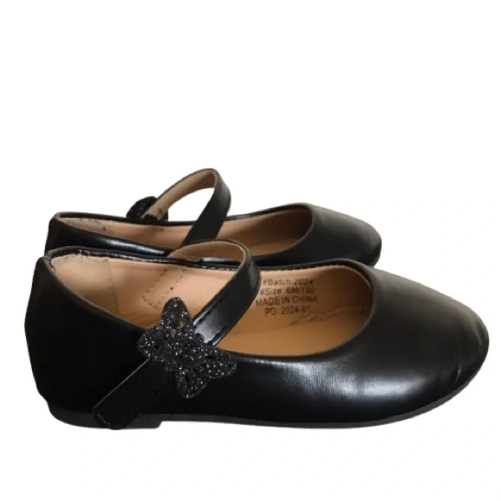 Classic Black Kids Mary Jane Shoes